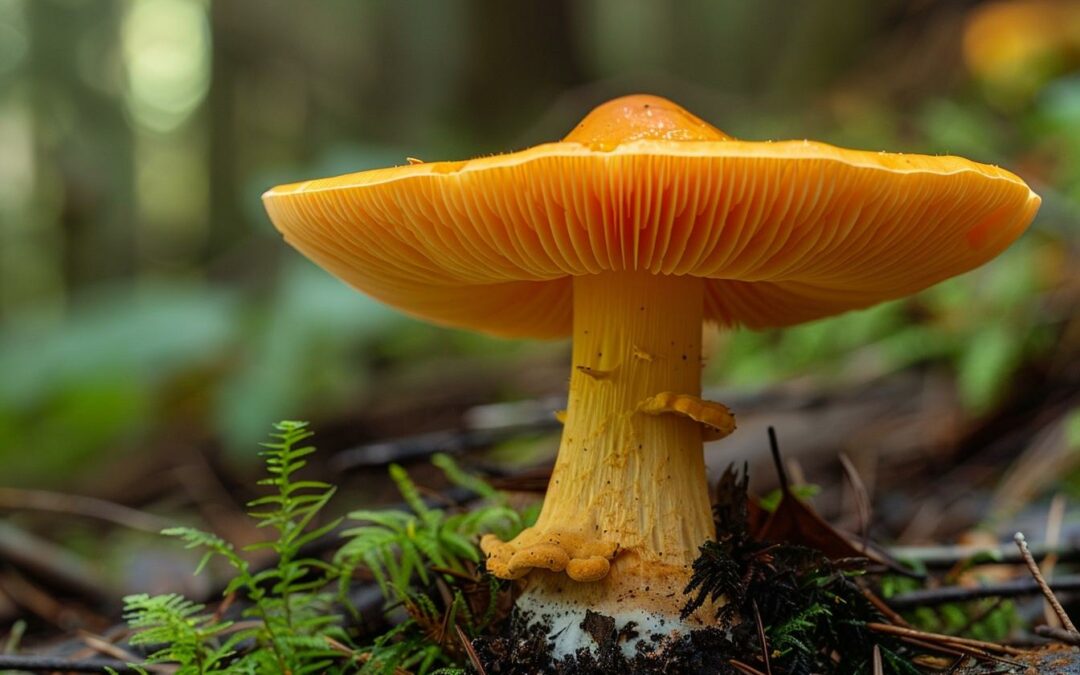 Champignon orange bois : réagir et traiter