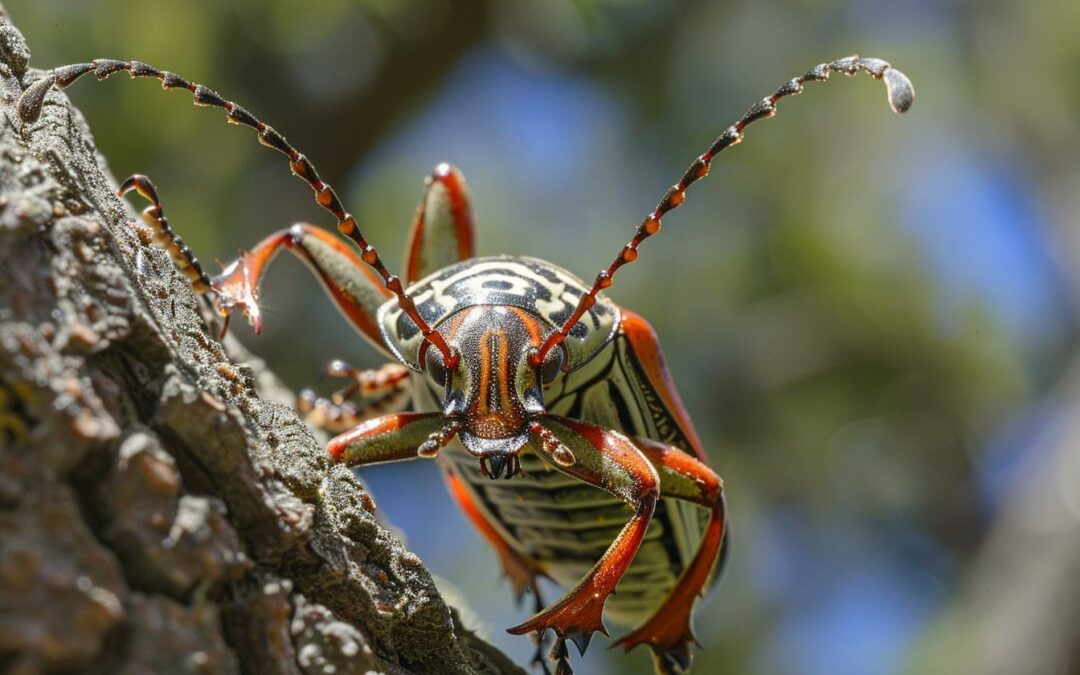 Insecte capricorne bois: dangers et solutions